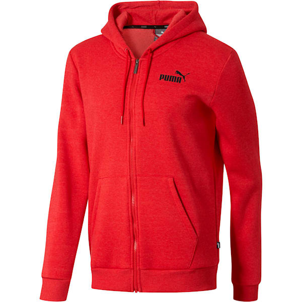 Red best sale puma hoodie